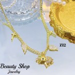 #Z cadena con full dijes  (&24）