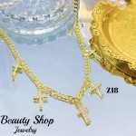 #Z cadena con full dijes  (&24）