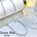 choker de Pedreria lujo oro chino 16&