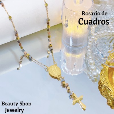 Rosario nuevo Acero (&16）