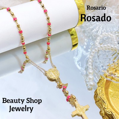 Rosario lujo acero #4   (&24）