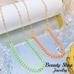 choker colores oro chino （&8)