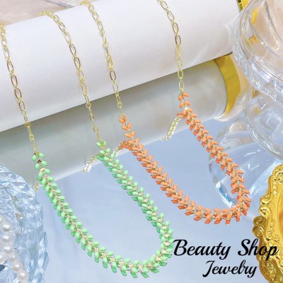 choker colores oro chino （&8)