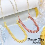 choker colores oro chino （&8)