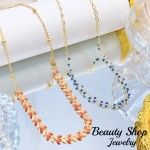 choker colores oro chino （&8)