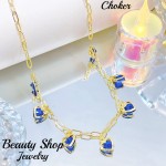 choker con dije corazon ( Navideños) &7