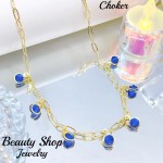 choker con dije corazon ( Navideños) &7