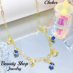 choker con dije corazon ( Navideños) &7