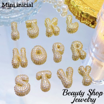 inicial brillante Pequeña solo dije 2$) （con cadena 14&)(10&solo.dije)