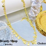 Choker sencillos figura oro chino (&7.5) Choker sencillos figura oro chino (&7.5)