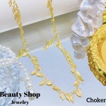 Choker sencillos figura oro chino (&7.5) Choker sencillos figura oro chino (&7.5)