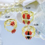 Anillo cereza oro chino 18k (&6) Anillo cereza oro chino 18k (&6)