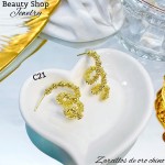 #C zarcillo oro chino 9& #C zarcillo oro chino 9&