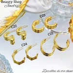 #C zarcillo oro chino 9& #C zarcillo oro chino 9&