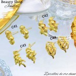 #C zarcillo oro chino 9& #C zarcillo oro chino 9&