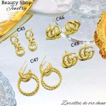 #C zarcillo oro chino 9& #C zarcillo oro chino 9&