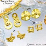 #C zarcillo oro chino 9& #C zarcillo oro chino 9&