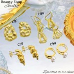 #C zarcillo oro chino 9& #C zarcillo oro chino 9&