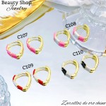 #C zarcillo oro chino 9& #C zarcillo oro chino 9&