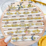 #A anillo ajustable oro chino &8.5 (1.25*)