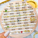 #m Anillos ajustable baño gold Field18k (&7) (1.01*)