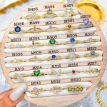 #m Anillos ajustable baño gold Field18k (&7) (1.01*)