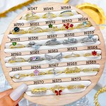 #m Anillos ajustable baño gold Field18k (&7) (1.01*)