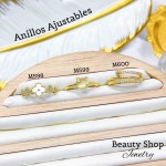 #m Anillos ajustable baño gold Field18k (&7) (1.01*)