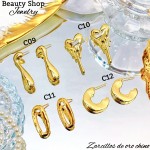 #C zarcillo oro chino 9& #C zarcillo oro chino 9&