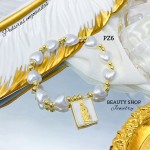 #pz pulsera perla con dije scapulario 9& (1.75*)