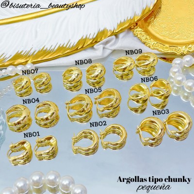 #A nb argolla chunky tipo pequeña 