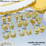 #nb argolla chunky tipo pequeña  &8.5(1.25*)