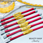 Pulseras semi cuero (Disponibles en 5 colores) Pulseras semi cuero (Disponibles en 5 colores)