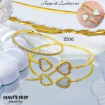 Juego de 2 pulseras en tendencia