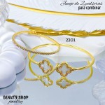 Juego de 2 pulseras en tendencia