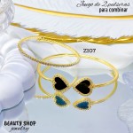 Juego de 2 pulseras en tendencia