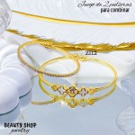 Juego de 2 pulseras en tendencia