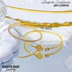 Juego de 2 pulseras en tendencia