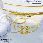 Juego de 2 pulseras en tendencia