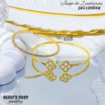 Juego de 2 pulseras en tendencia