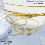 Juego de 2 pulseras en tendencia