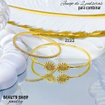 Juego de 2 pulseras en tendencia