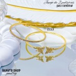 Juego de 2 pulseras en tendencia