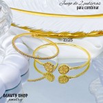 Juego de 2 pulseras en tendencia