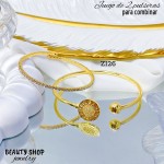 Juego de 2 pulseras en tendencia