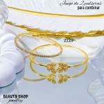 Juego de 2 pulseras en tendencia