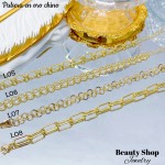 #L Pulsera sin dije  oro chino 