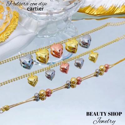 pulsera catier corazon 