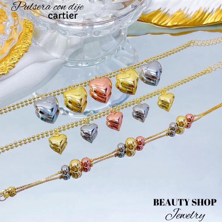 pulsera catier corazon 