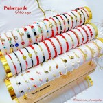 #01 Pulseras de hilo rojo